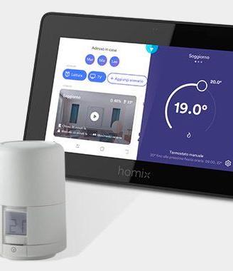 Termostato ambiente homix smart home con Alexa