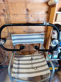 paramotore con faretti di profondita Harley Dyna 