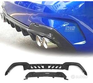 DIFFUSORE BMW G20 G21 19- LOOK M NERO LUCIDO