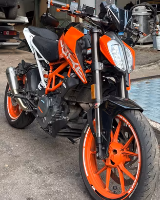 KTM DUKE 390 ARROW BMC CENTRALINA