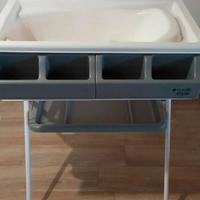 vaschetta per bagnetto con supporto