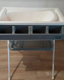 vaschetta per bagnetto con supporto