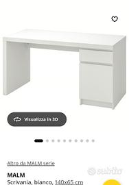 Scrivania Malm Ikea