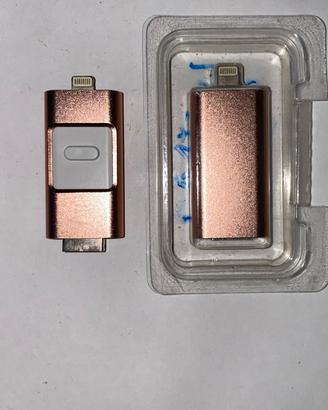2 chiavetta USB 3.0 per i-Phone i-Pad 64 gb