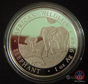 moneta argento Somalia 2026 1 oz