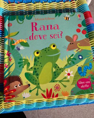 Rana dove sei libro con alette
