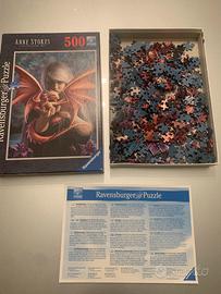 Puzzle Ravensburger da 500 pezzi - Anne Stokes.