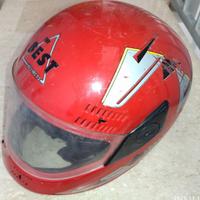Casco Moto Vintage Rosso The Best Helmets