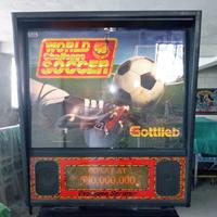 Flipper World Challenge Soccer della Gottlieb.