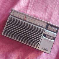 Radio Vintage Flyer AM-FM 2 Band Anni '80   Funzio