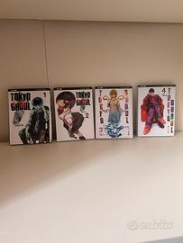 Manga Tokyo Ghoul vol.1-2-3-4