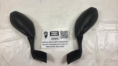 COPPIA SPECCHIETTI ORIGINALI DUCATI PANIGALE V4 V4