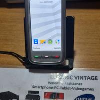 9269N-Cellulare Nokia 5230 Bianco E Blu Xpress Mus