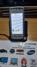 9269N-Cellulare Nokia 5230 Bianco E Blu Xpress Mus