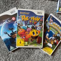 Collezione 3 giochi NINTENDO WII - Pac-man Sonic