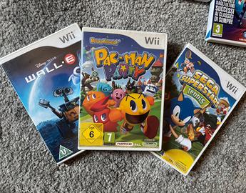 Collezione 3 giochi NINTENDO WII - Pac-man Sonic