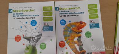 4 Libri usati per 1a media, SCIENZE
