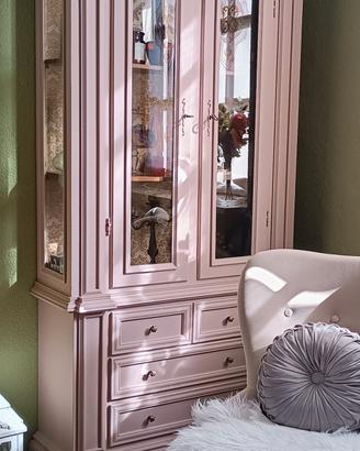 mobile / vetrina vintage shabby schic
