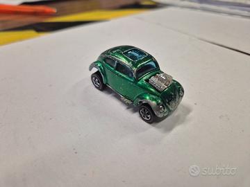custom  Volkswagen  Beetle redline hot wheels 