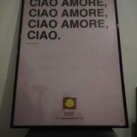 Poster Ciao Discoteca Italiana Telaio 70x100