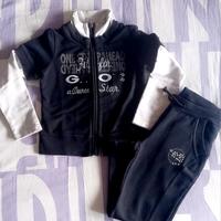 Tuta Geox nera bambina