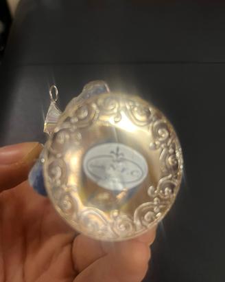 Coppia scultura devorative metallo argentato,marmo