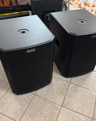 Coppia subwoofer Alto Professional TS18S