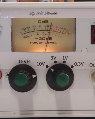 Oscillatore sinusoidale Valvolare