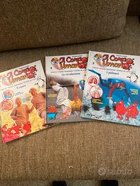 3 libri vintage il corpo umano