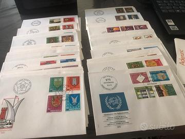FDC ufficiali PTT  Svizzera 1976/97