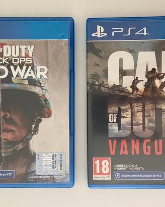 Call of Duty Black Ops Cold War PS4 + Call of Duty