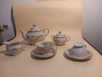 servizio tea bavaria ceramica