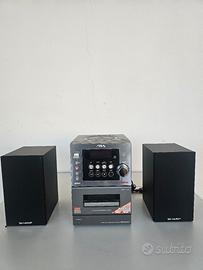 Stereo Hi-Fi Aiwa XR-EM400 MP3. + casse SHARP