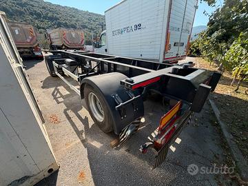 Rimorchio TERCAM RP800 allestimento casse mobili