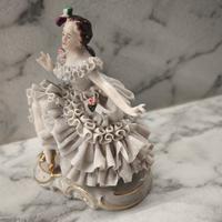 Statuina in Porcellana di Dresda. 