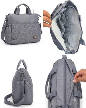 Borsa Cambio Neonato "Walking Mum" - Grigia