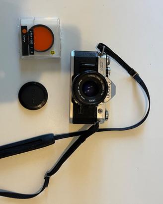 Canon AE1 + Lente e filtro luce