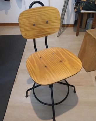 Sedia Ikea KULLABERG, girevole regolabile