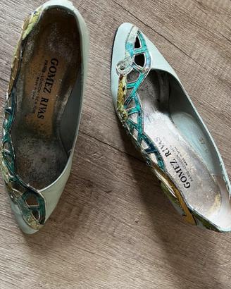 Décolleté Vintage in pelle (Gomez Rivas)