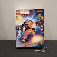 Lego Marvel 76243 Armatura mech di Rocket, nuovo