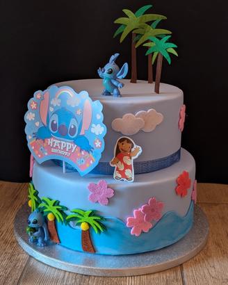 Torta scenografica Lilo e Stitch