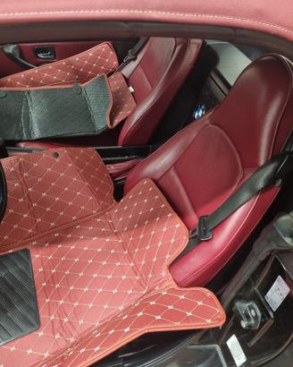 tappetini bmw z3 rossi bordeaux vino