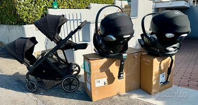 Cybex Gazelle S - Passeggino Gemellare Set compl.