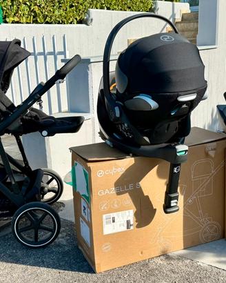 Cybex Gazelle S - Passeggino Gemellare Set compl.