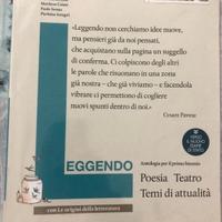 Leggendo. Antologia italiana. Poesia e teatro