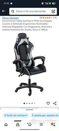 sedia gaming /ufficio