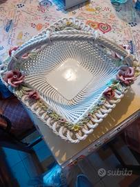 cestino in ceramica di Bassano