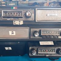 Autoradio d'epoca AUTOVOX restaurati/Fm/usb