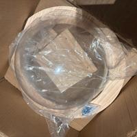 Gatto cuccia a capsula trasparente