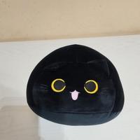 Cuscino peluche gatto nero